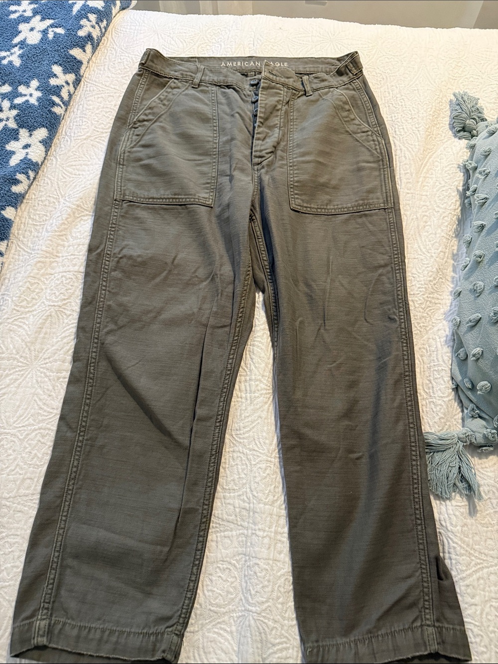 American Eagle Outfitters Olive Cargo Pants